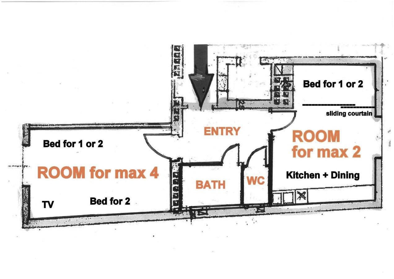 Apartment Zentral Direkt An U-Bahn Station Vienna Luaran gambar